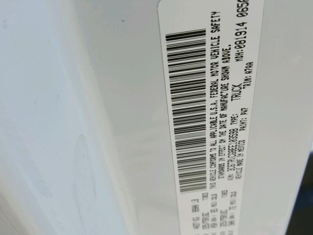 3C6TRVCG8EE103598 - 2014 RAM PROMASTER 白色 照片 10