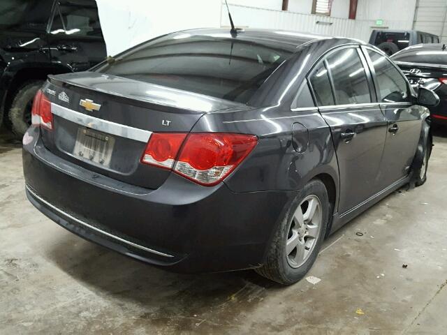 1G1PC5SB7E7342375 - 2014 CHEVROLET CRUZE LT CHARCOAL photo 4