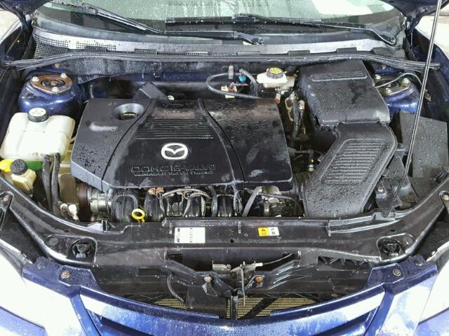 JM1BK323141154907 - 2004 MAZDA 3 BLUE photo 7