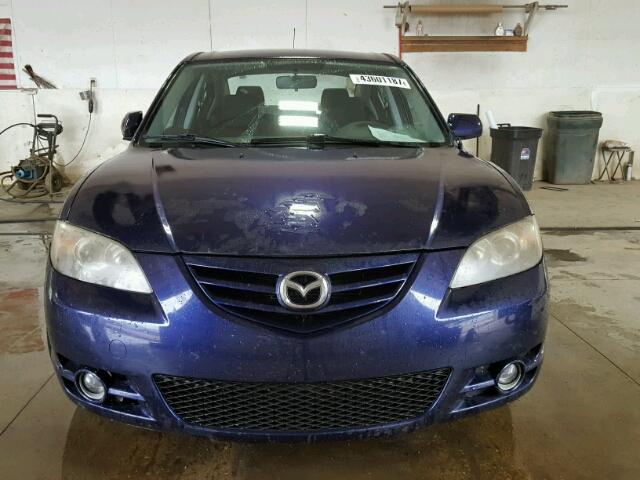 JM1BK323141154907 - 2004 MAZDA 3 BLUE photo 9