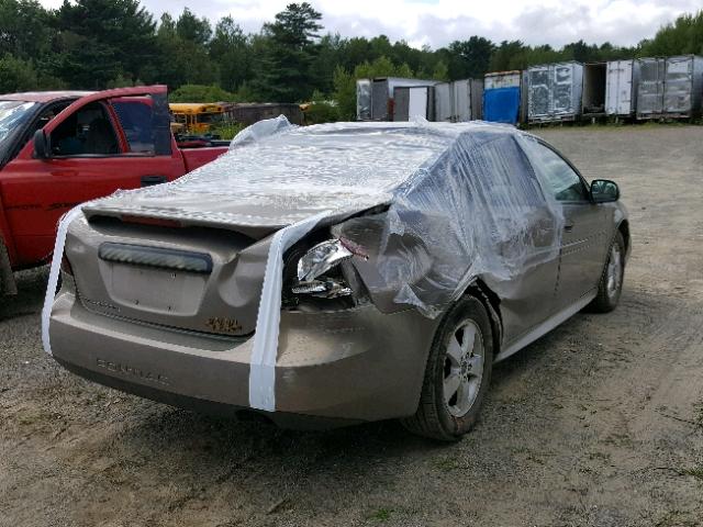 2G2WP552761172220 - 2006 PONTIAC GRAND PRIX Ոսկեգույն լուսանկար 4
