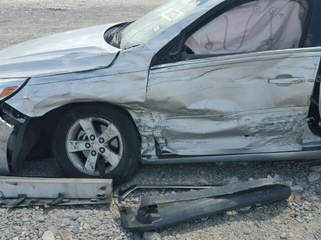 1G11B5SL7FF346533 - 2015 CHEVROLET MALIBU LS ნაცრისფერი ფოტო 9