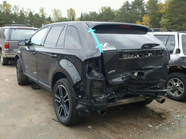 2FMDK4JCXDBC86130 - 2013 FORD EDGE Черный фото 3