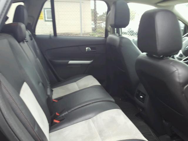 2FMDK4JCXDBC86130 - 2013 FORD EDGE Черный фото 6