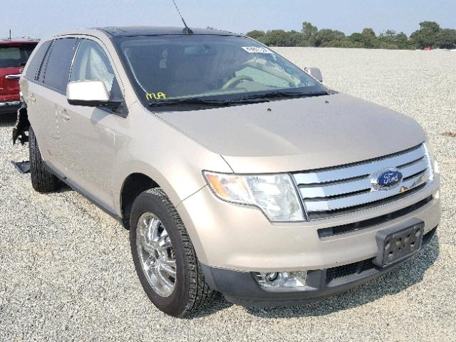 2FMDK49CX7BA96188 - 2007 FORD EDGE SEL P GOLD photo 1