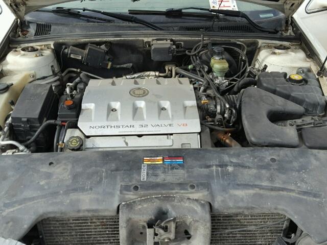 1G6KY5492YU291518 - 2000 CADILLAC SEVILLE ST WHITE photo 7