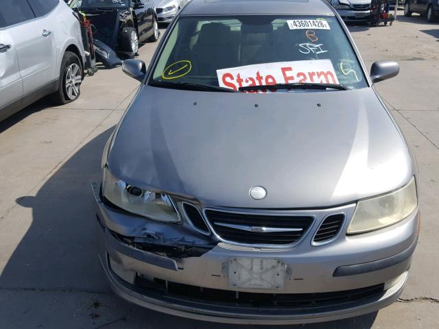 YS3FD49Y451047590 - 2005 SAAB 9-3 ARC GRAY photo 9