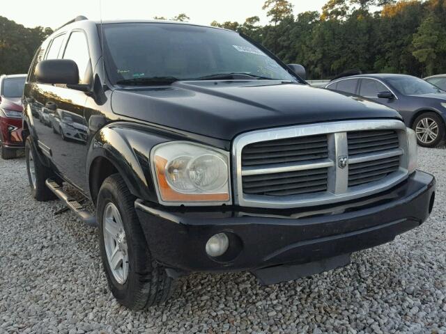 1D4HD58D45F625522 - 2005 DODGE DURANGO BLACK photo 1