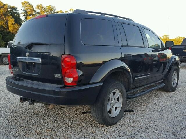 1D4HD58D45F625522 - 2005 DODGE DURANGO BLACK photo 4