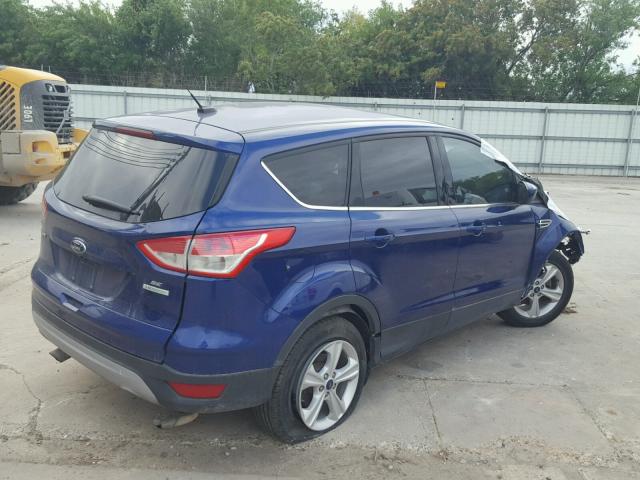 1FMCU0GXXEUC31939 - 2014 FORD ESCAPE SE BLUE photo 4