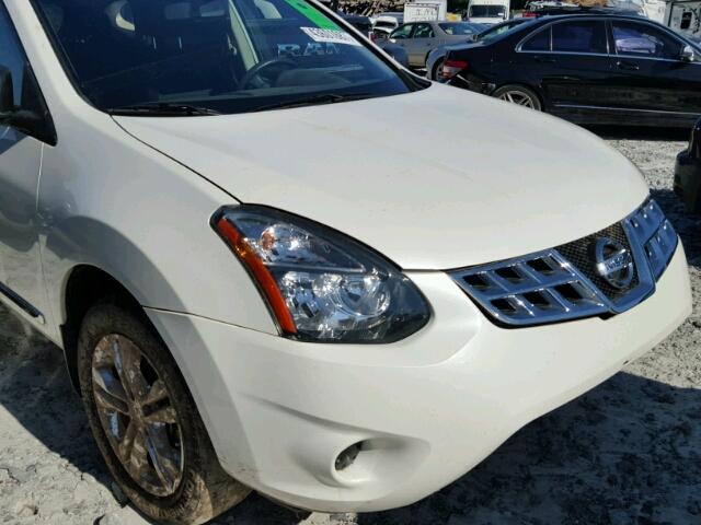 JN8AS5MT5FW664742 - 2015 NISSAN ROGUE SELE WHITE photo 9