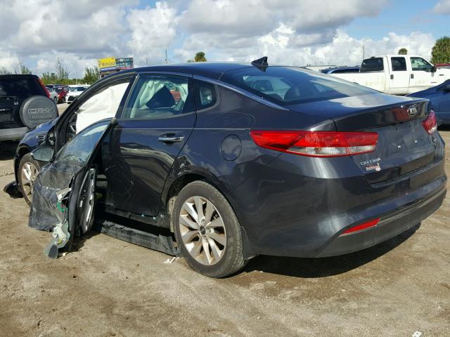 5XXGU4L37HG129301 - 2017 KIA OPTIMA EX BLACK photo 3