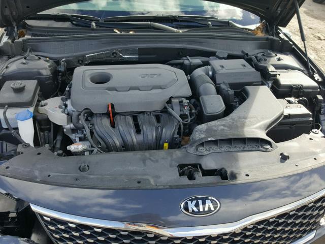 5XXGU4L37HG129301 - 2017 KIA OPTIMA EX BLACK photo 7