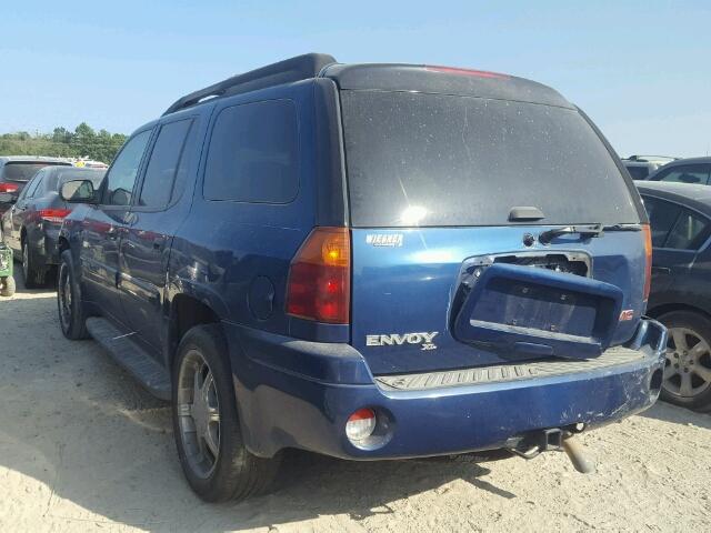 1GKES16S256142003 - 2005 GMC ENVOY XL BLUE photo 3