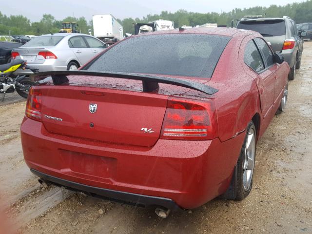 2B3LA53H58H296831 - 2008 DODGE CHARGER R/ RED photo 4