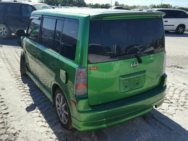 JTLKT334X64072863 - 2006 TOYOTA SCION XB 绿色 照片 3