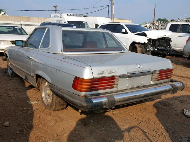 10704412061904 - 1980 MERCEDES-BENZ 450 SL SILVER photo 3