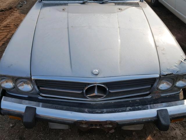 10704412061904 - 1980 MERCEDES-BENZ 450 SL SILVER photo 7