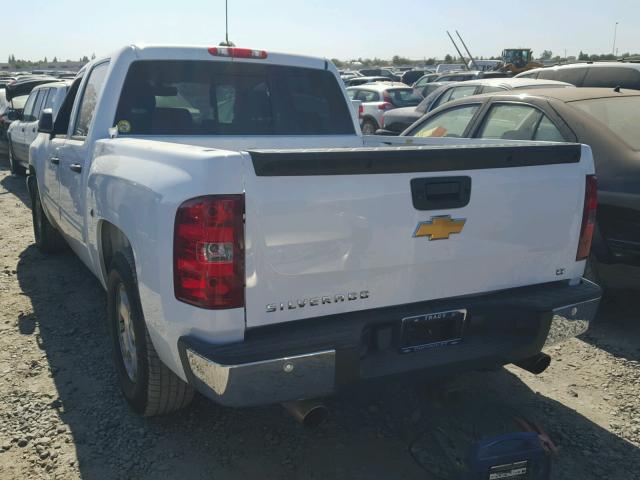 3GCUCSE25CG262319 - 2012 CHEVROLET SILVERADO WHITE photo 3