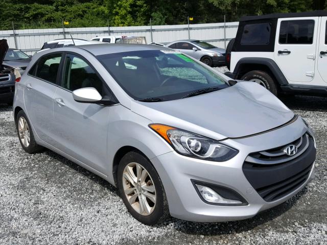 KMHD35LH3EU177466 - 2014 HYUNDAI ELANTRA GT SILVER photo 1