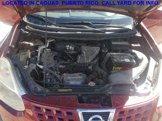 JN8AS58T79W043517 - 2009 NISSAN ROGUE S MAROON photo 7