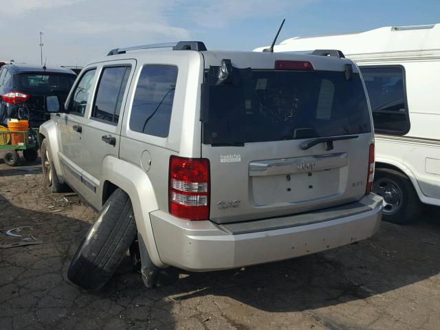 1J8GN58K58W271155 - 2008 JEEP LIBERTY BEIGE photo 3