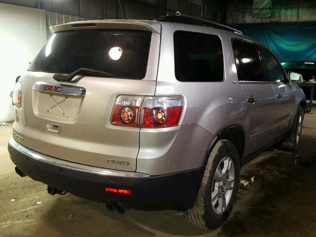 1GKEV237X8J178634 - 2008 GMC ACADIA SLT SILVER photo 4