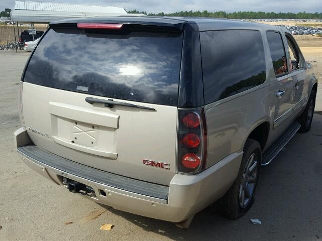 1GKFK66877J302107 - 2007 GMC YUKON XL SILVER photo 4