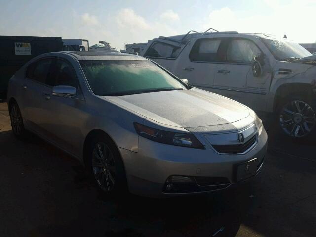 19UUA8F39EA004419 - 2014 ACURA TL SILVER photo 1