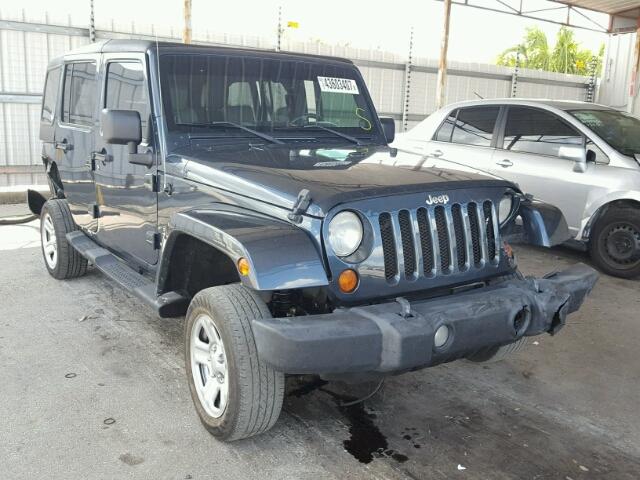 1J4GA59107L187103 - 2007 JEEP WRANGLER S 石墨色 照片 1