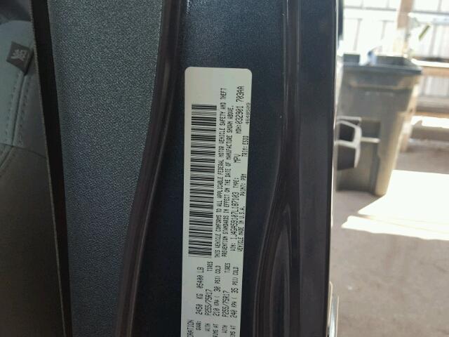 1J4GA59107L187103 - 2007 JEEP WRANGLER S 石墨色 照片 10