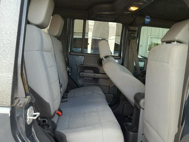 1J4GA59107L187103 - 2007 JEEP WRANGLER S 石墨色 照片 6