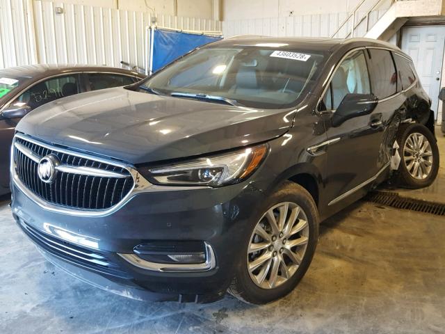 5GAERCKW0JJ211050 - 2018 BUICK ENCLAVE PR GRAY photo 2