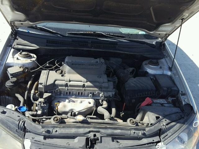 KNAFE221995588698 - 2009 KIA SPECTRA EX SILVER photo 7