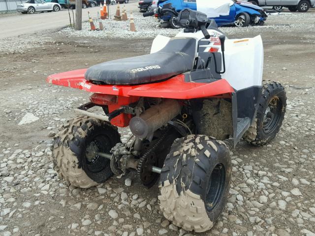 4XANA32A8BA024464 - 2011 POLARIS TRAIL BLAZ RED photo 4