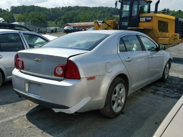 1G1ZH57BX9F233021 - 2009 CHEVROLET MALIBU 1LT SILVER photo 4
