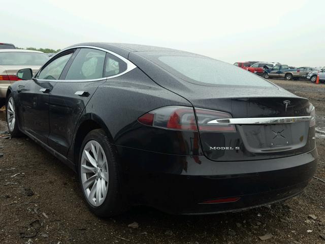 5YJSA1E21GF170675 - 2016 TESLA MODEL S Սև լուսանկար 3