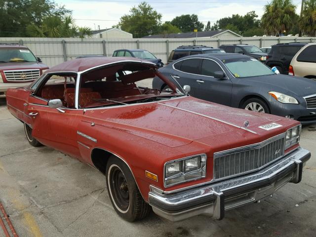 4X39Y6H495933 - 1976 BUICK ELECTRA LI BURGUNDY photo 1