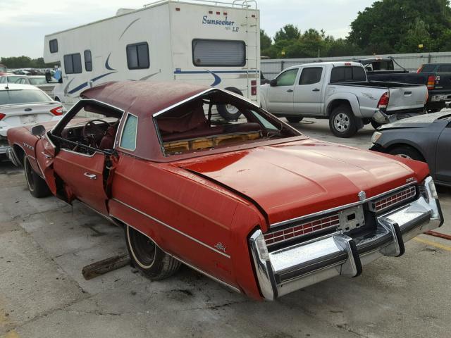 4X39Y6H495933 - 1976 BUICK ELECTRA LI BURGUNDY photo 3