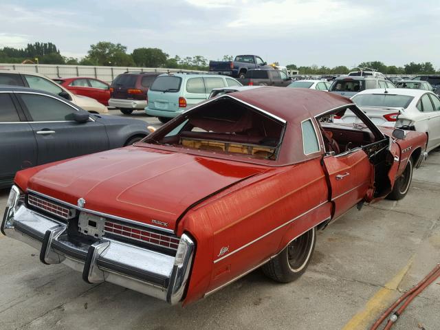 4X39Y6H495933 - 1976 BUICK ELECTRA LI BURGUNDY photo 4