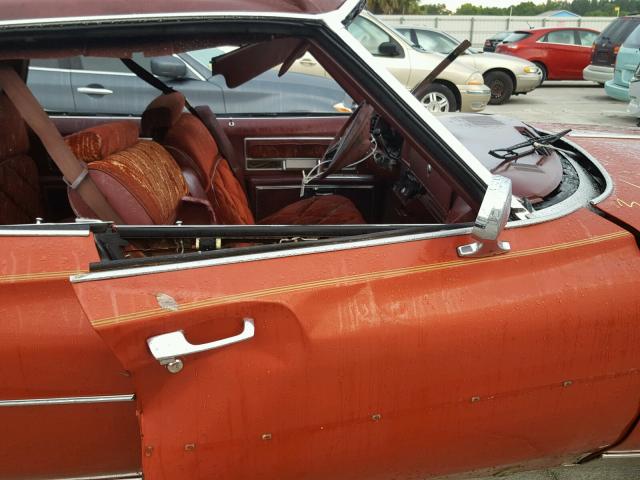 4X39Y6H495933 - 1976 BUICK ELECTRA LI BURGUNDY photo 5