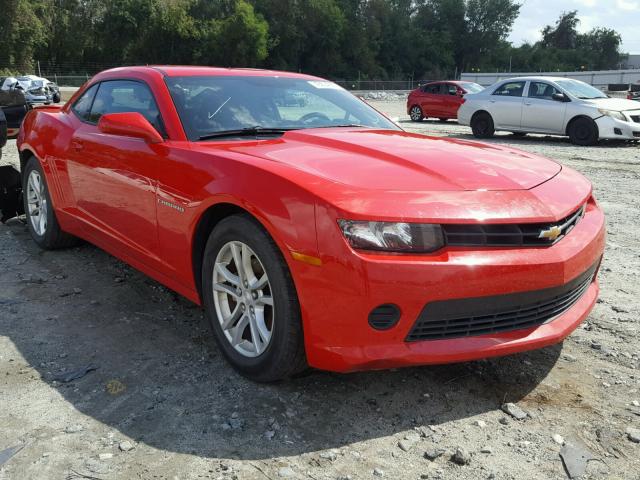 2G1FA1E30E9218932 - 2014 CHEVROLET CAMARO LS RED photo 1