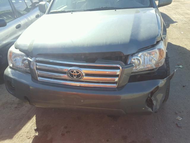 JTEEP21A660146850 - 2006 TOYOTA HIGHLANDER BEIGE photo 9