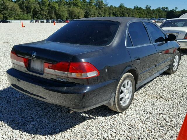 JHMCG56782C002380 - 2002 HONDA ACCORD SE BLACK photo 4