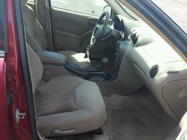 1G2NE52E75M116541 - 2005 PONTIAC GRAND AM S Qırmızı foto 5