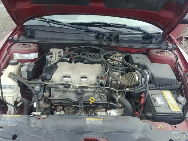 1G2NE52E75M116541 - 2005 PONTIAC GRAND AM S Qırmızı foto 7