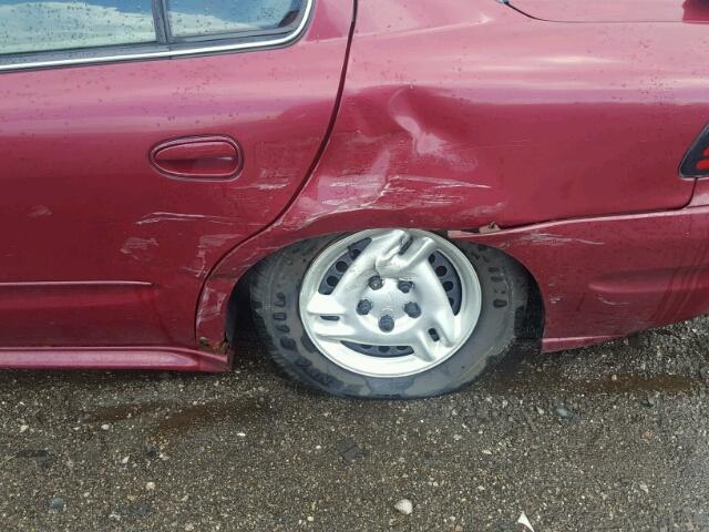 1G2NE52E75M116541 - 2005 PONTIAC GRAND AM S Qırmızı foto 9