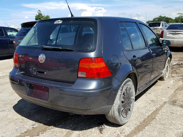 9BWFL61J664008459 - 2006 VOLKSWAGEN GOLF GL BLUE photo 4