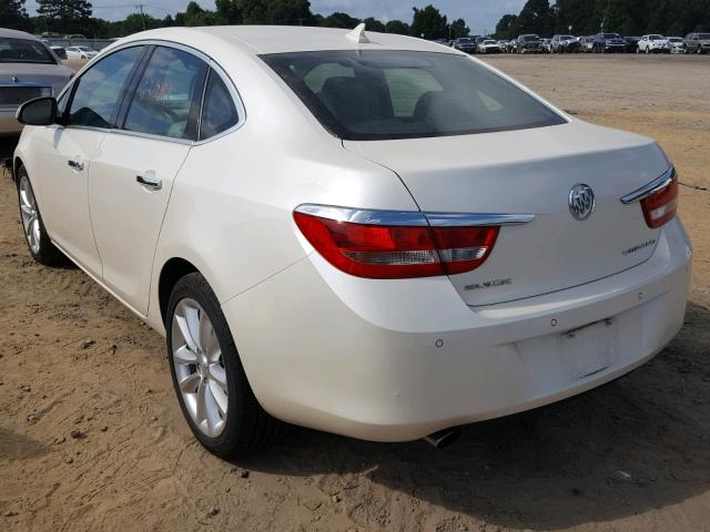 1G4PR5SK9D4236477 - 2013 BUICK VERANO CON WHITE photo 3