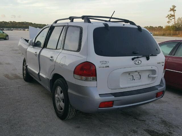 KM8SC13D06U056067 - 2006 HYUNDAI SANTA FE G WHITE photo 3